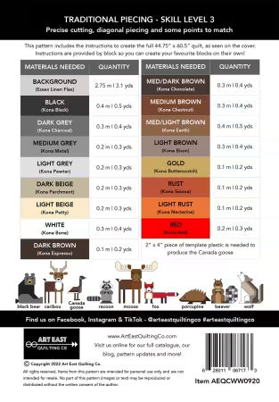 Wonderful Woodland From Art East Quilting Co. - PAPER/PRINTED