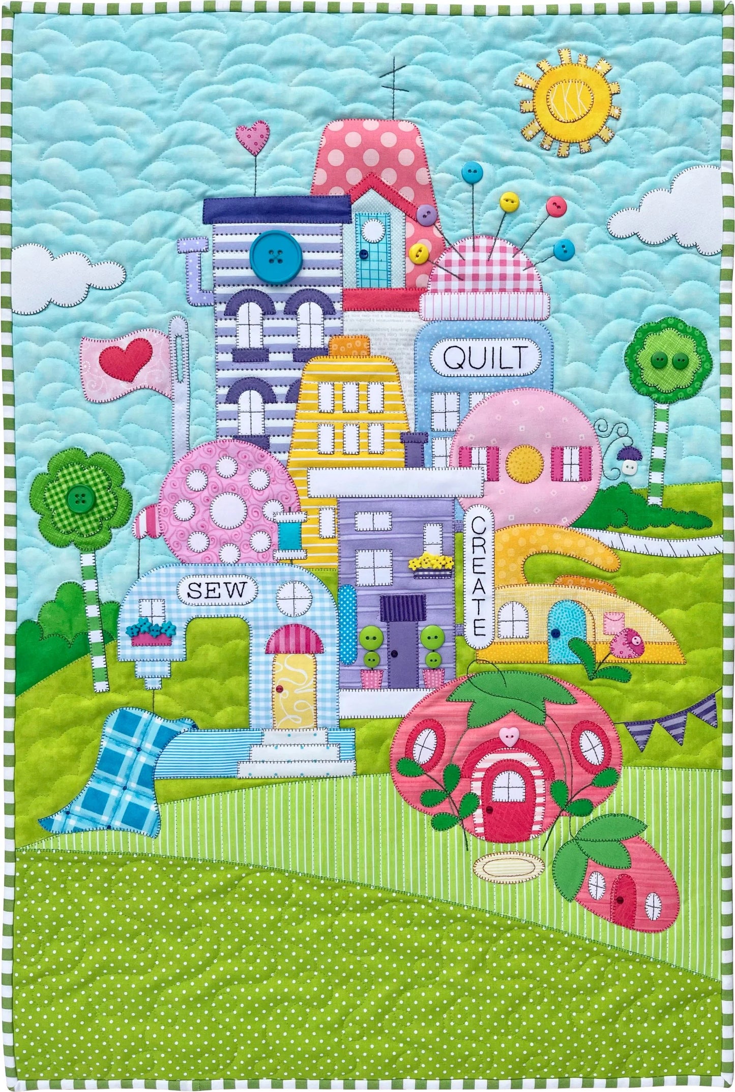 Quilt Town Quilt Pattern From Amy Bradley Designs By Amy Bradley - PAPER/PRINTED