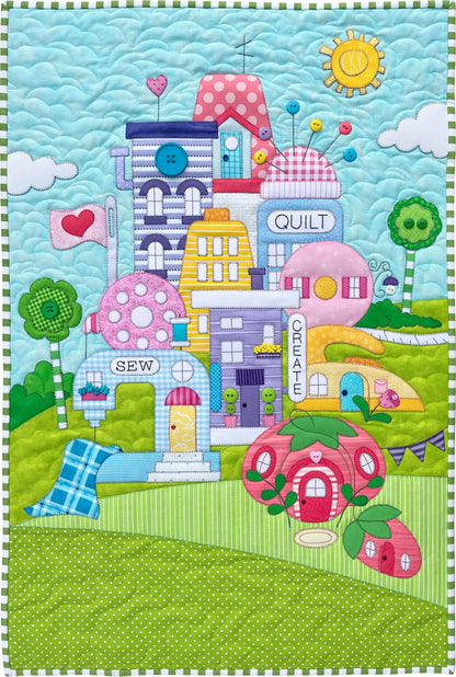 Quilt Town Quilt Pattern From Amy Bradley Designs By Amy Bradley - PAPER/PRINTED