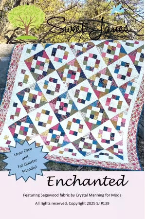 Enchanted From Sweet Jane's Quilting & Design By Susan Pfau - PAPER/PRINTED