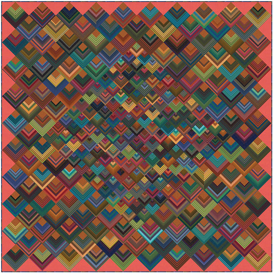 Handkerchief Corners Quilt From Free Spirit by Kaffe Fassett - FREE DIGITAL