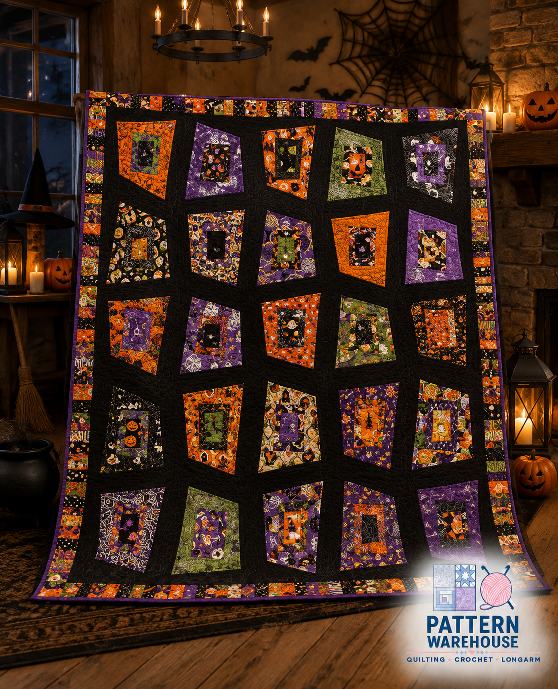 #153 Helter Skelter From Abbey Lane Quilts Quilt Pattern By Janice Liljenquist and Marcea Owen - PAPER/PRINTED