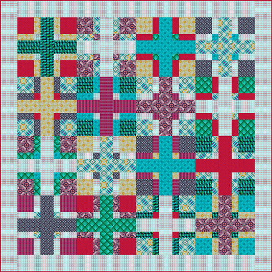 Staying Positive Quilt From Free Spirit By Billy Reue - FREE DIGITAL