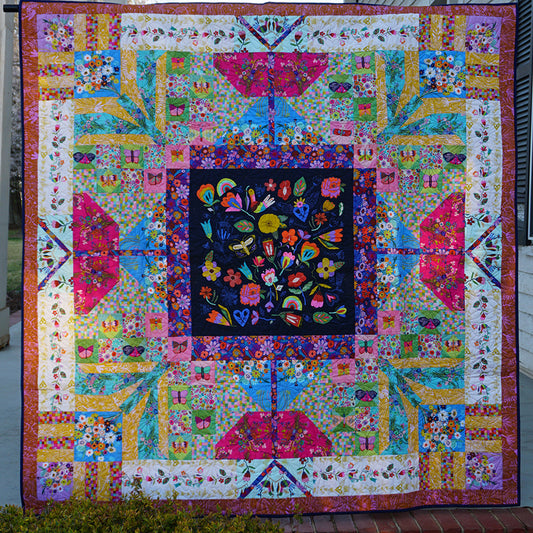 Harmony Quilt From Free Spirit By Carolyn Gavin For Conservatory Craft - FREE DIGITAL