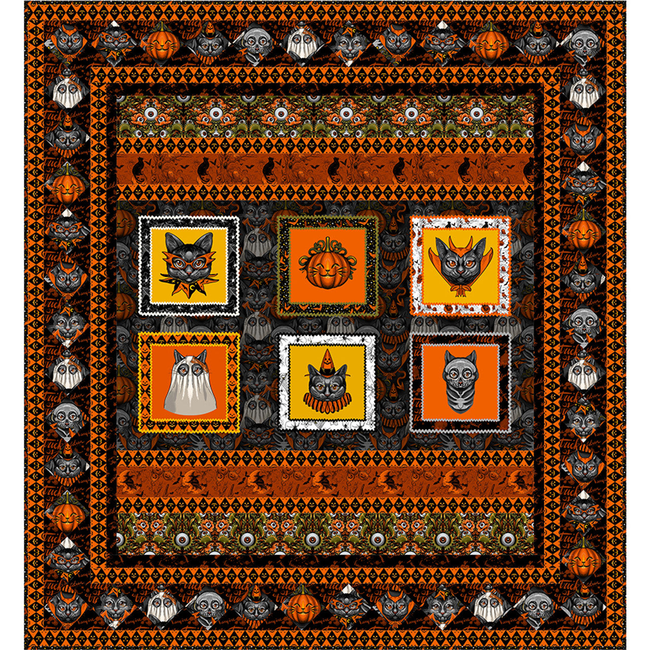 Costume Party Quilt From Free Spirit By Club Hauer - FREE DIGITAL