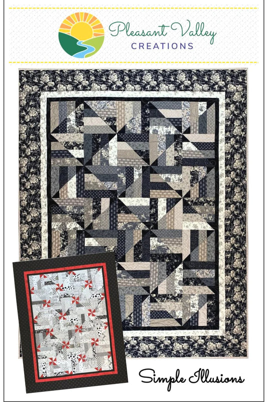 #455 Simple Illusions From Pleasant Valley Creations By Diana Beaubien - PAPER/PRINTED