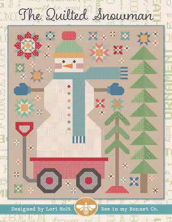The Quilted Snowman From It's Sew Emma/Bee in my Bonnet Co. By Lori Holt - PAPER/PRINTED