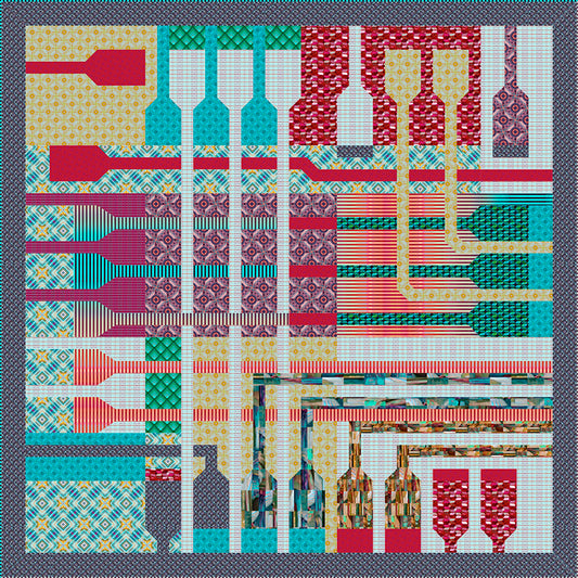 Microchip Quilt From Free Spirit By Billy Reue - FREE DIGITAL