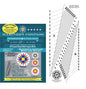Skinny Robin 16 Point Mariner's Compass Book and Ruler Combo From Robin Ruth Design By Robin Long - PAPER/PRINTED WITH RULER