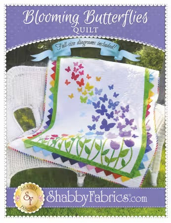 Blooming Butterflies Quilt From Shabby Fabrics By Jennifer Bosworth - PAPER/PRINTED