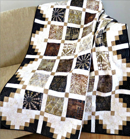 #444 Simply Cool Quilt Pattern From Pleasant Valley Creations By Diana Beaubien - PAPER/PRINTED