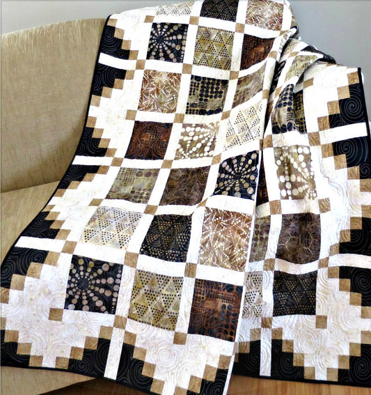 #444 Simply Cool Quilt Pattern From Pleasant Valley Creations By Diana Beaubien - DIGITAL