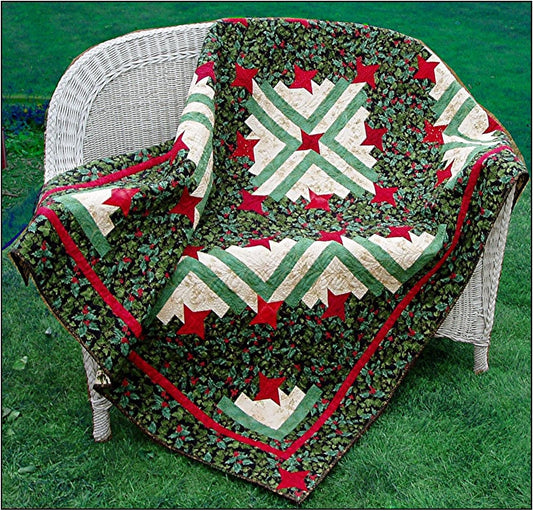 #413 Friendship Log Cabin II Quilt Pattern - DIGITAL DOWNLOAD