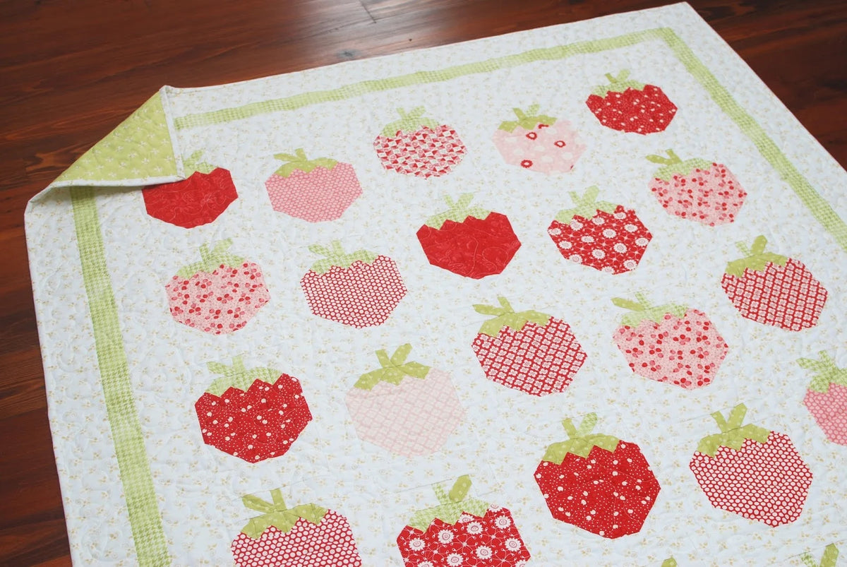Strawberry Social By Margot Languedoc Designs From The Pattern Basket - PAPER/PRINTED