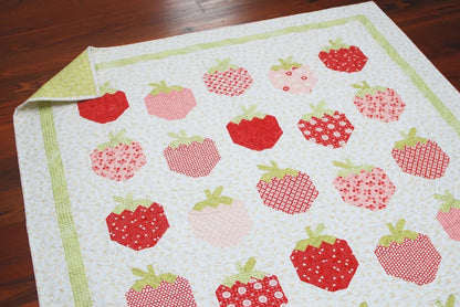 Strawberry Social By Margot Languedoc Designs From The Pattern Basket - PAPER/PRINTED