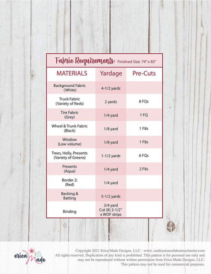 Vintage Christmas 2 From Riley Blake Designs/Erica Made Designs by Erica Made - PAPER/PRINTED