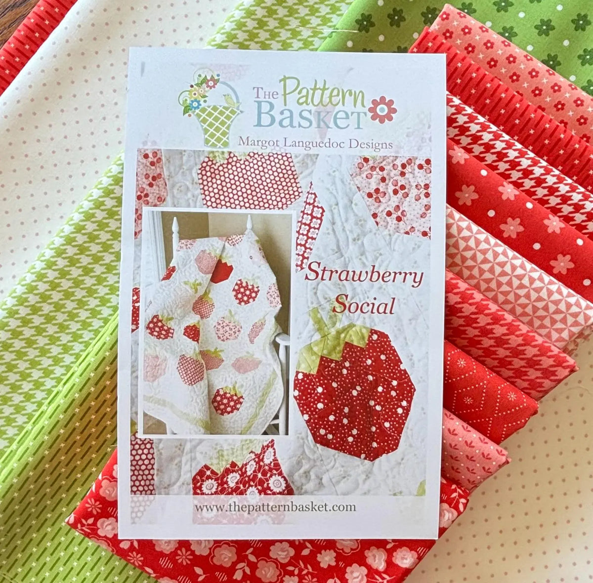 Strawberry Social By Margot Languedoc Designs From The Pattern Basket - PAPER/PRINTED