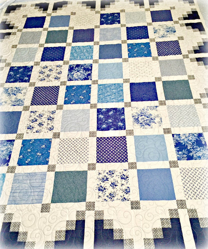 #444 Simply Cool Quilt Pattern From Pleasant Valley Creations By Diana Beaubien - PAPER/PRINTED